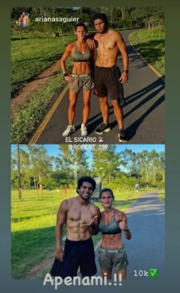 Robert Rojas en sus vacaciones