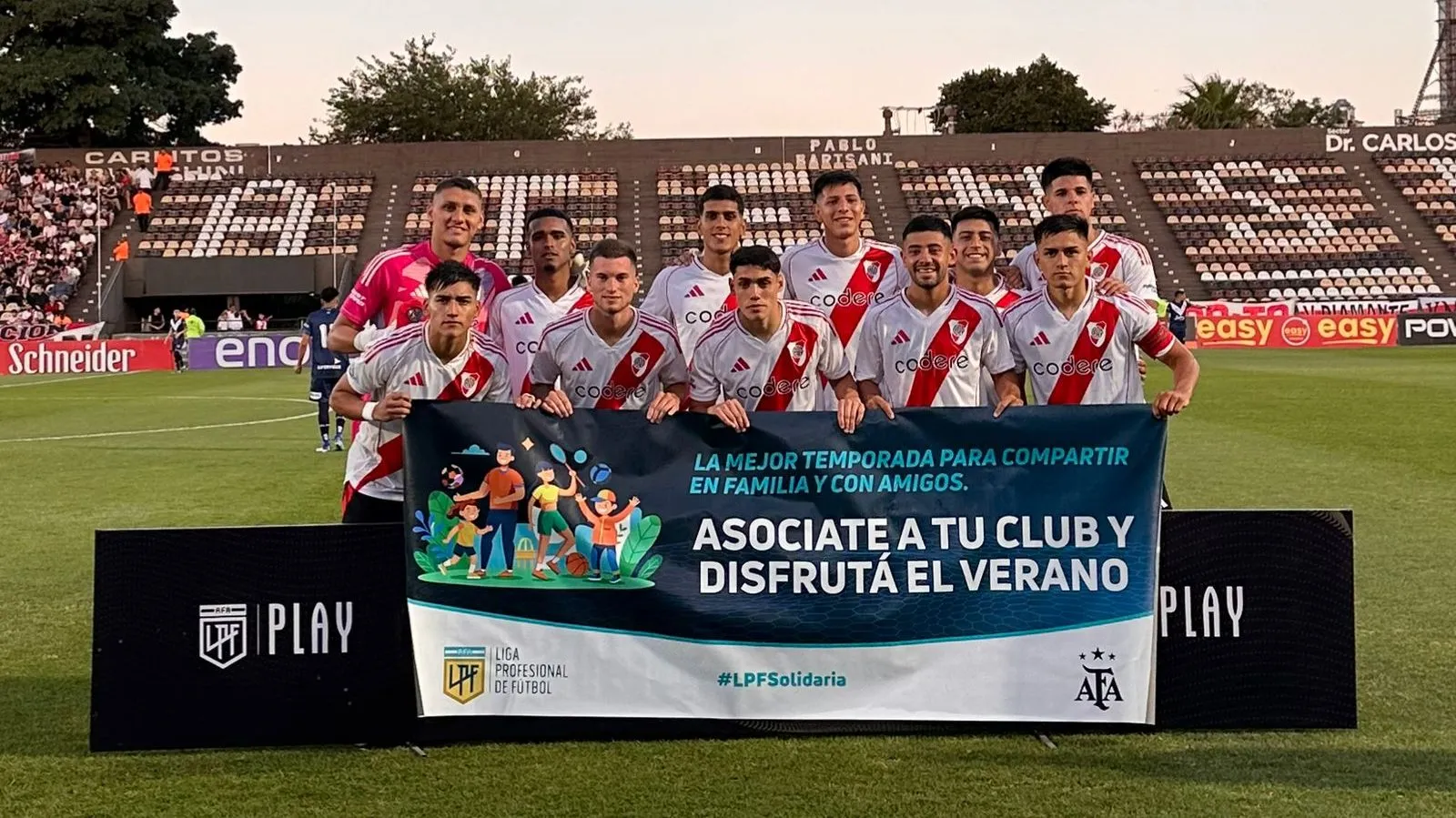 River se juega el Trofeo de Campeones de Reserva. (Prensa Proyección LPF)