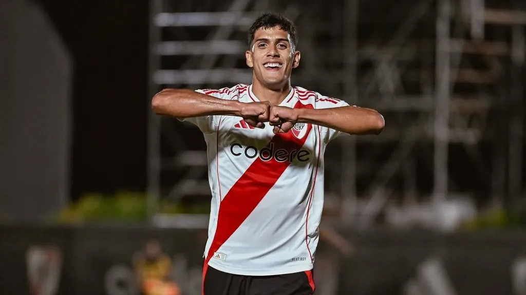 Tomás Nasif podría dejar River. Foto: Prensa River.