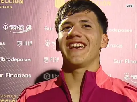 La emoción de Juan Cruz Meza, hermano de Maxi, tras ser campeón en Reserva