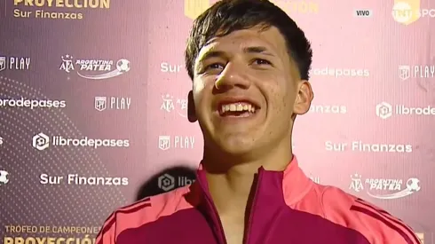 Juan Cruz Meza irrumpe en la Primera de River.