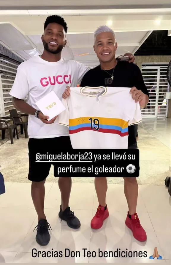 Borja y Teo, juntos en Barranquilla