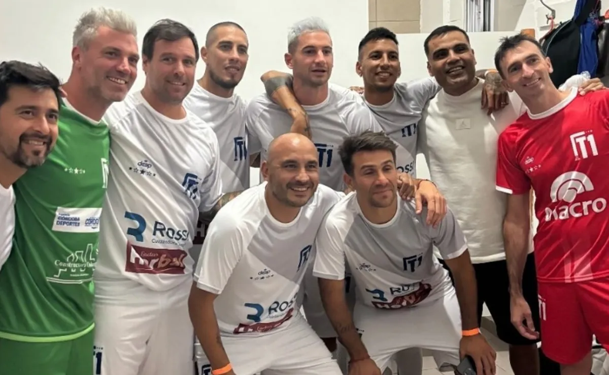 La banda de River presente: los ex jugadores que acompañaron a Barovero en su despedida