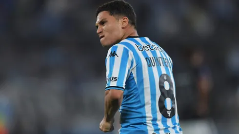 Juanfer disputó 54 partidos en Racing, marcó 13 goles y dio 11 asistencias.