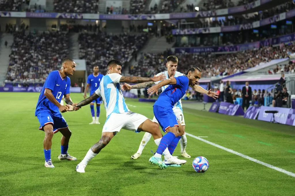 Amione durante los JJOO. (Getty)