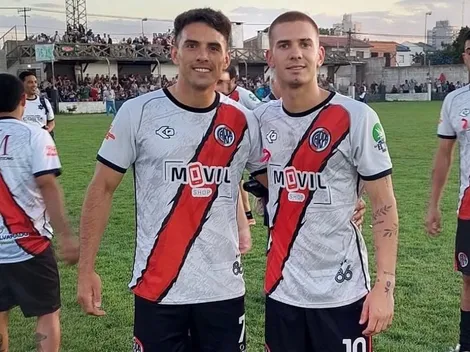 Lindo gesto: Enzo Díaz y Mastantuono participaron de un partido a beneficio