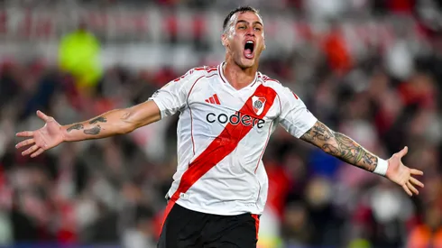 Leandro González Pirez cerca de Estudiantes.