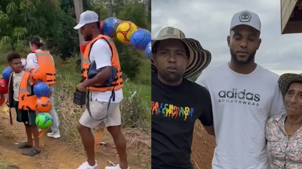 Borja durante esta semana en Tierralta.