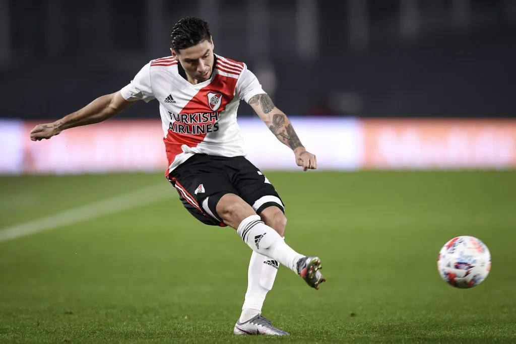 Montiel, cerca de volver a River en este mercado. (Getty Images)