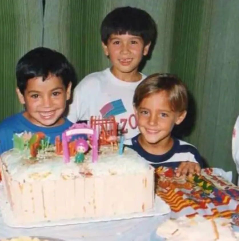 Diego Buonanotte (derecha) y Alexis Fulcheri (izquierda), eran amigos de la infancia.