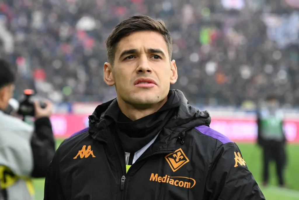 Martínez Quarta fue al banco vs. Juventus. (Imago)