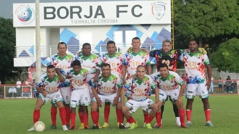 Borja y su partido a beneficio.