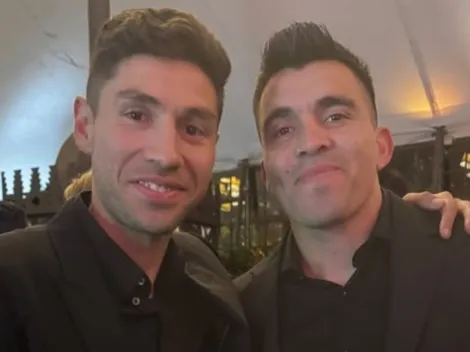 ¿Guiño a River? Acuña subió una foto con Montiel en Sevilla