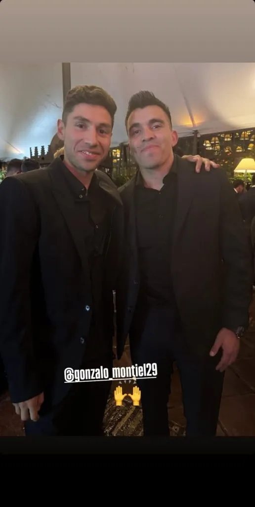 La historia de Acuña en la noche de cena con Montiel.