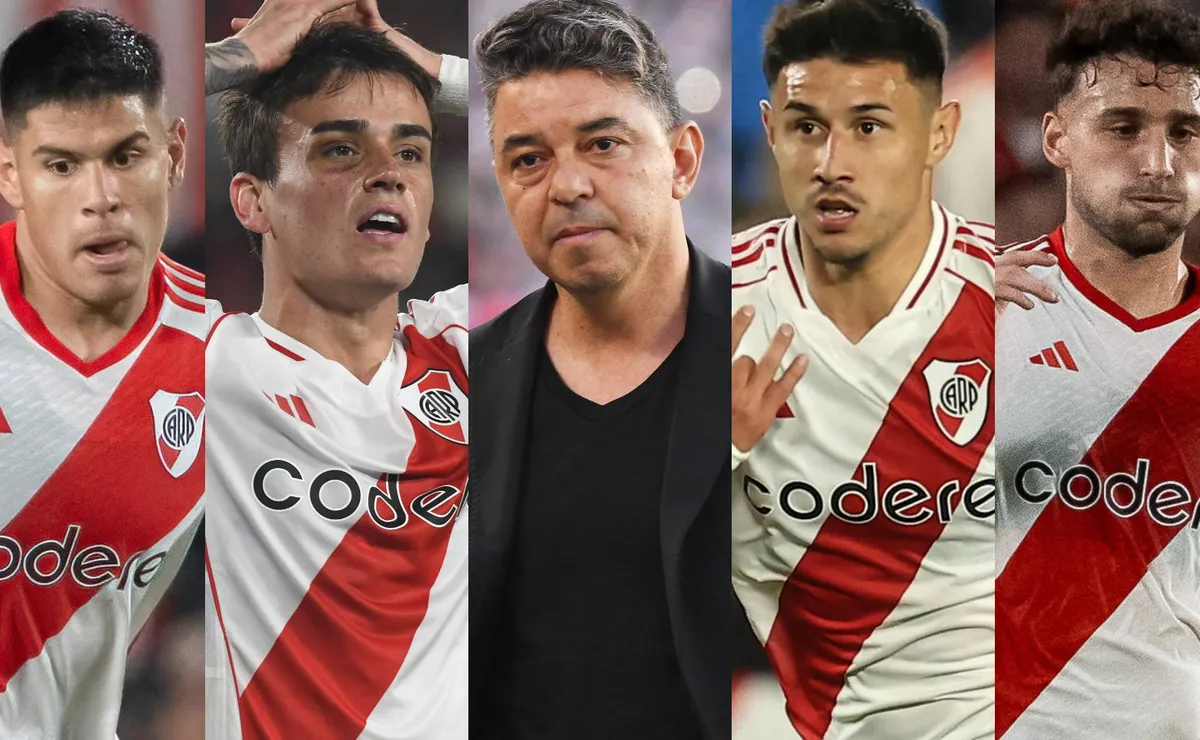 Los jugadores que River podría vender.
