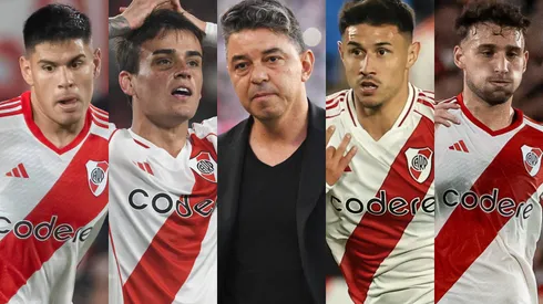 Los jugadores que River podría vender.