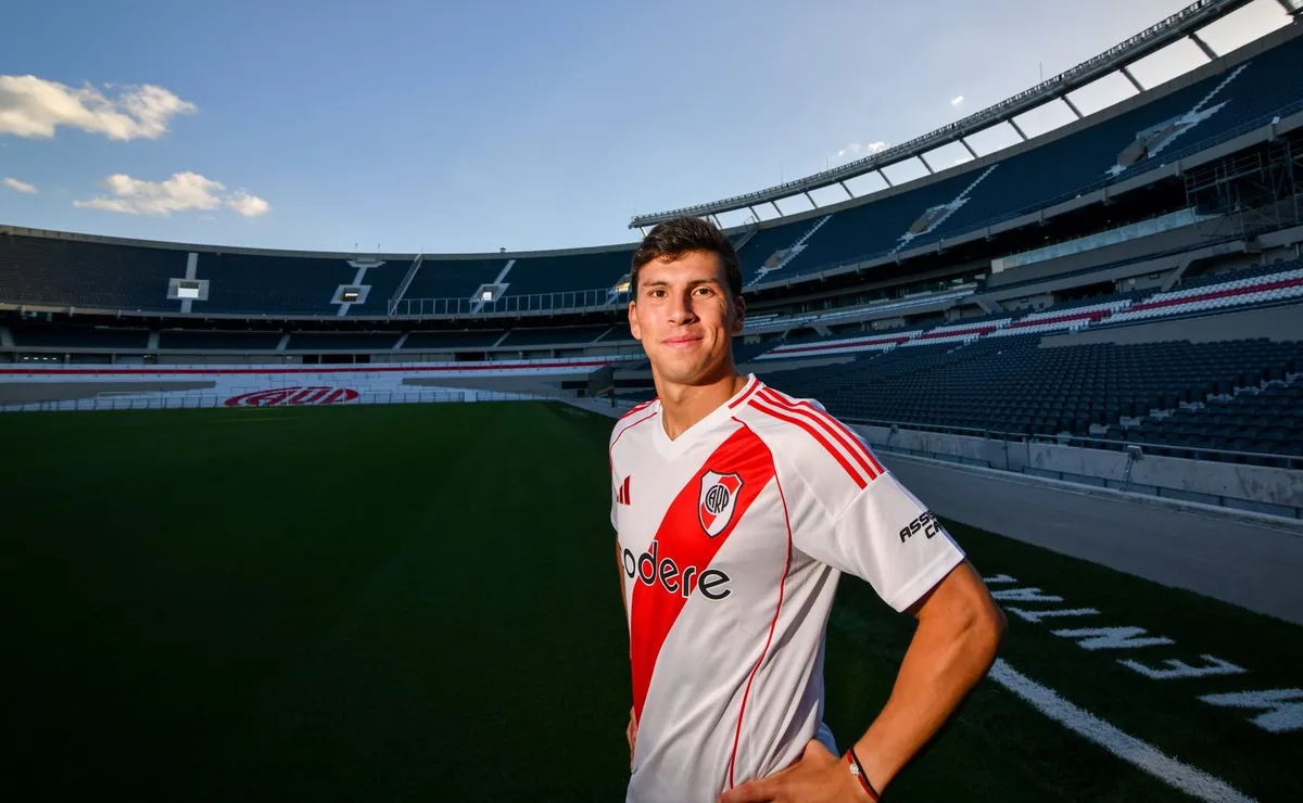 Gonzalo Tapia dejó en claro a qué viene a River (Foto Prensa CARP).