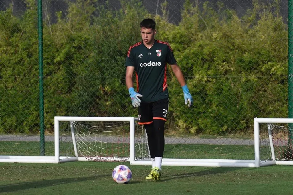 Franco Jaroszewicz disputó un puñado de partidos en Reserva y estuvo en la pretemporada profesional del útlimo verano. (Foto: Instagram).