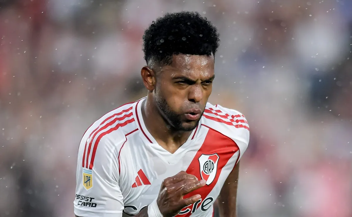 Miguel Borja le ha marcado cuatro goles a Barracas Central jugando para River.