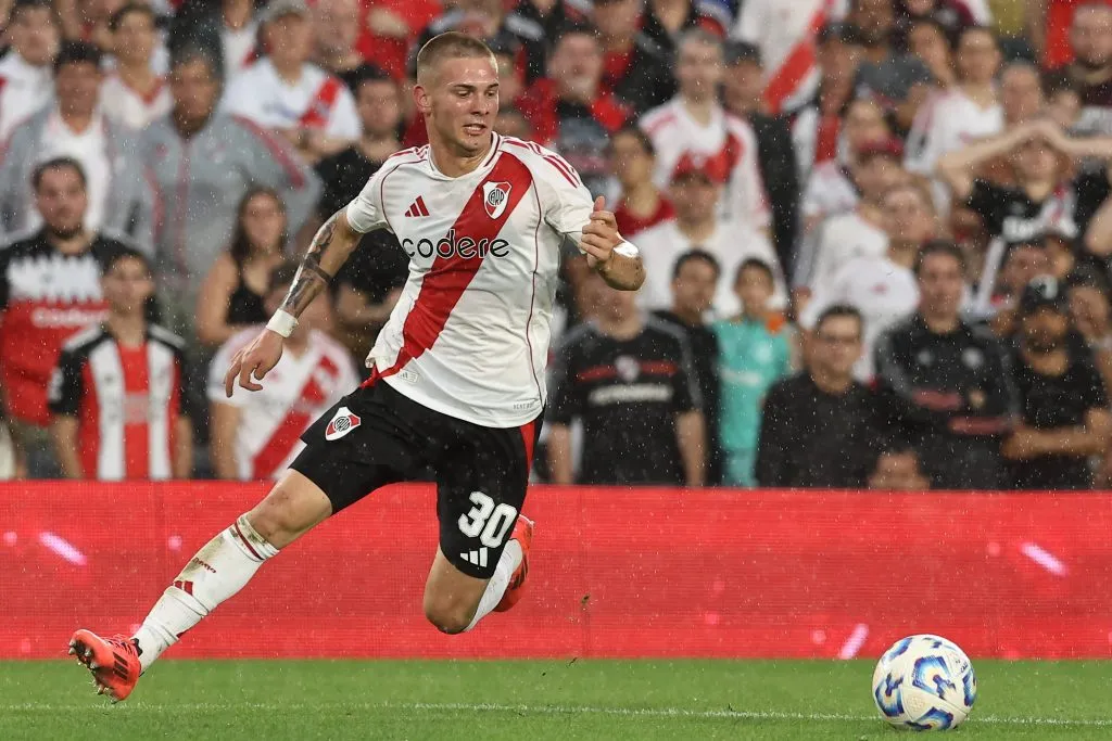 Mastantuono no tuvo un buen Sudamericano pero Gallardo lo vio muy bien.