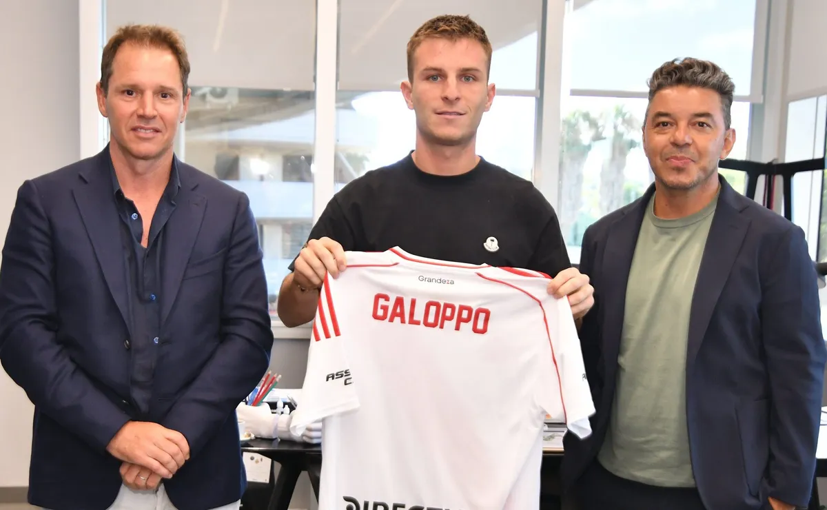 Giuliano Galoppo ya es jugador de River.