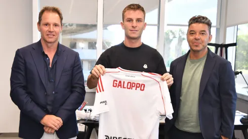 Giuliano Galoppo ya es jugador de River.