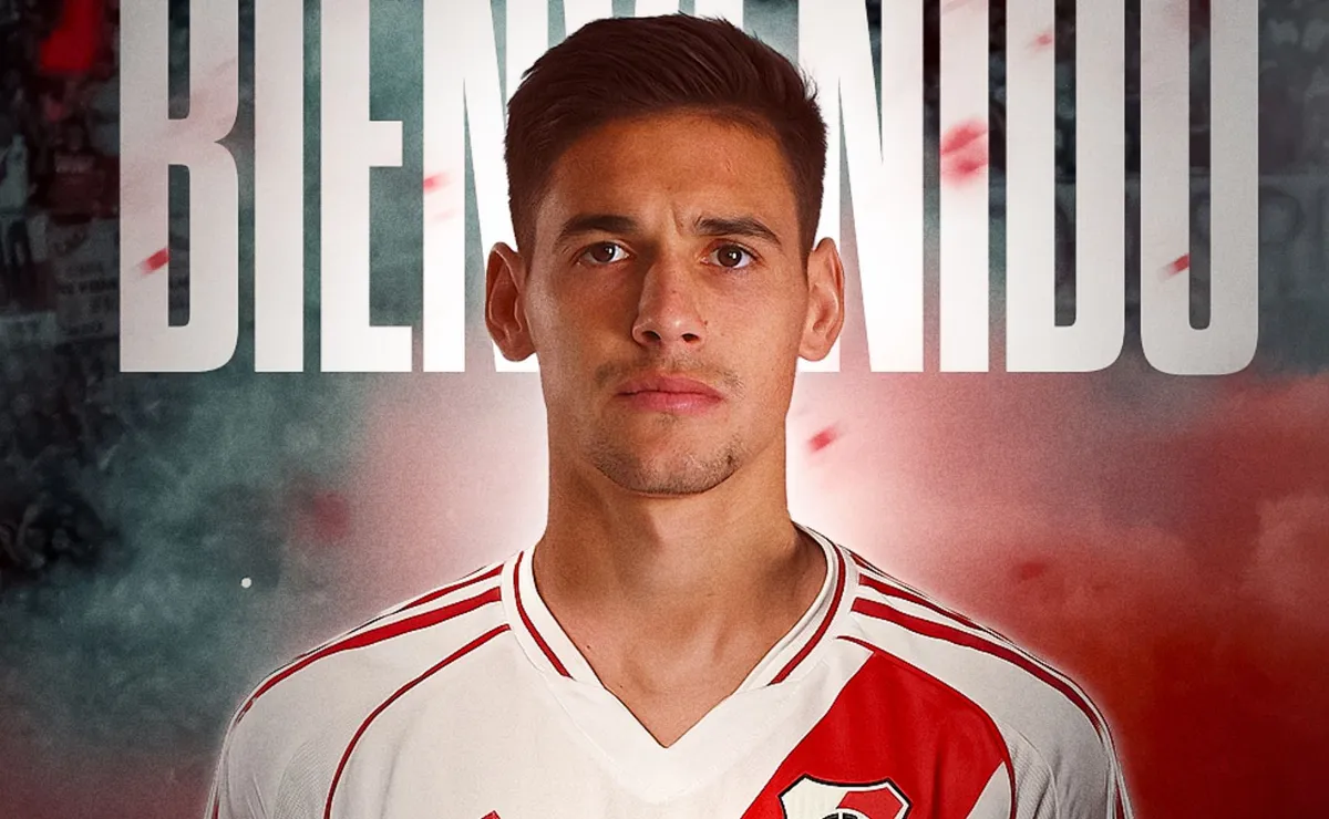 River presentó a Martínez Quarta.