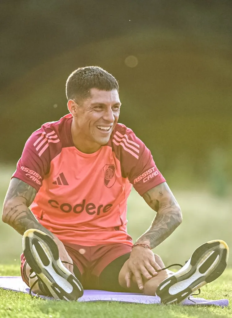 Enzo todavía no tiene número. (River prensa)