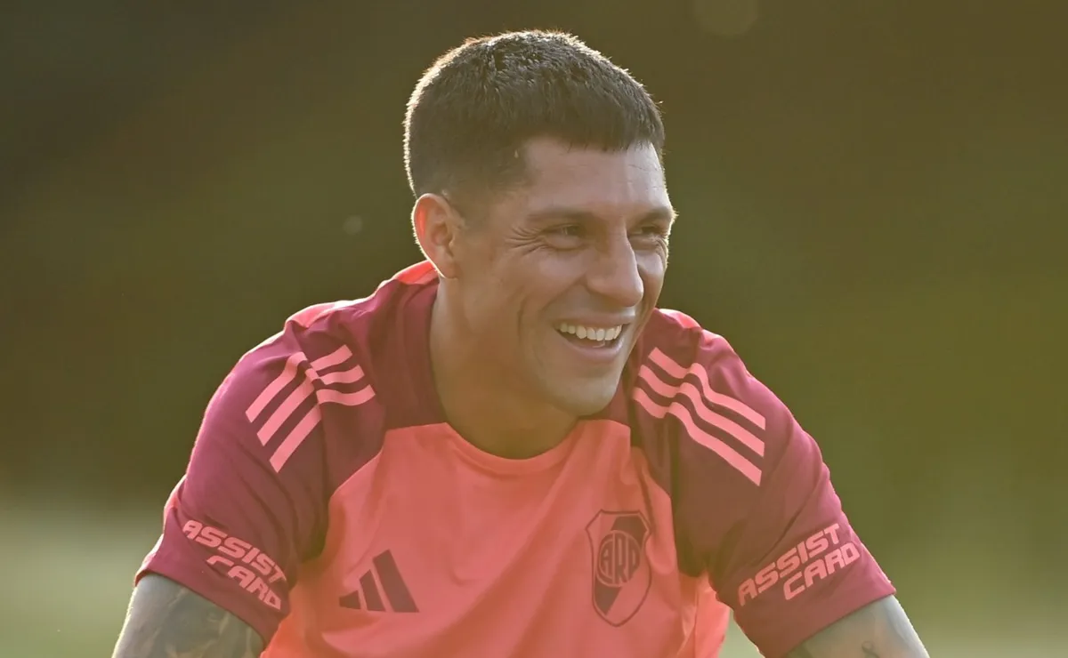 Enzo Pérez no pudo completar el partido.