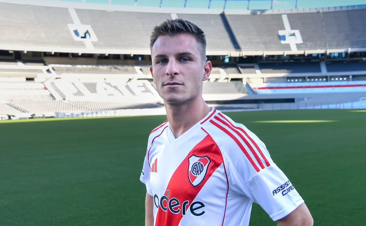 Giuliano Galoppo dijo sus primeras palabras como nuevo refuerzo de River: "Un sueño cumplido"