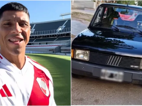 Enzo Pérez mostró su joya más especial: "Salgo a pasear de noche"