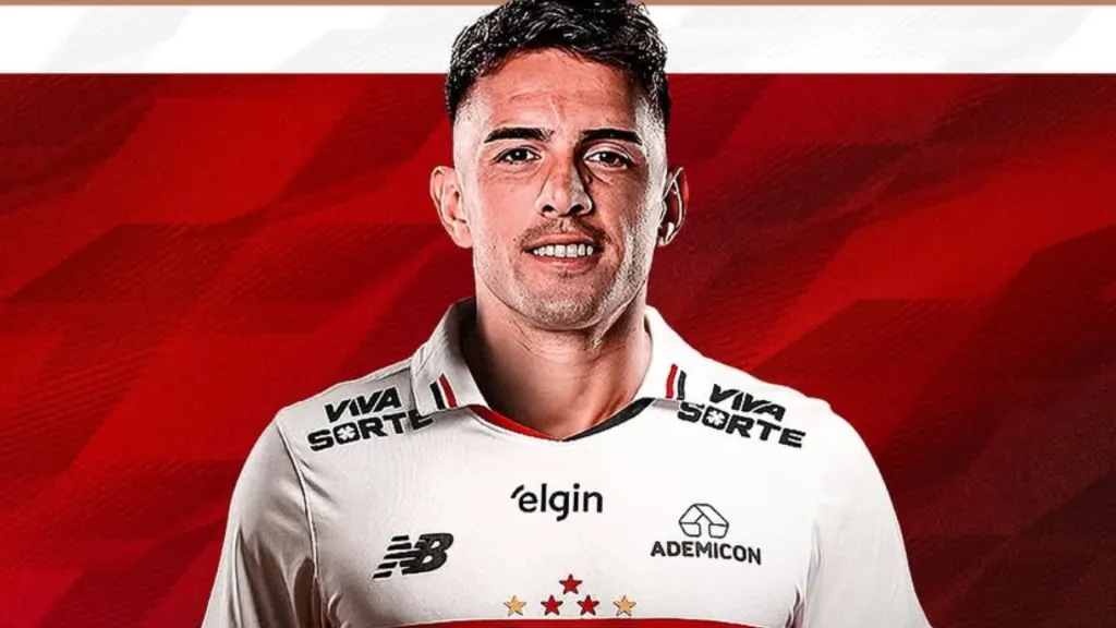 Tras su despedida de River: Enzo Díaz fue presentado como nuevo refuerzo de Sao Paulo