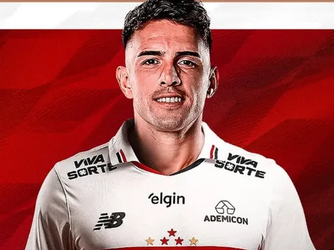 Ya es oficial: Sao Paulo le dio la bienvenida a Enzo Díaz como su nuevo refuerzo
