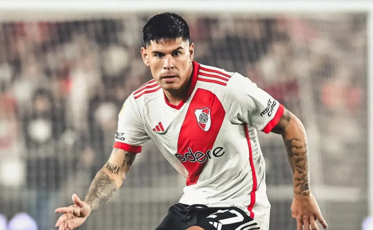 Agustín Sant'Anna se fue de River habiendo jugado solo 13 partidos.