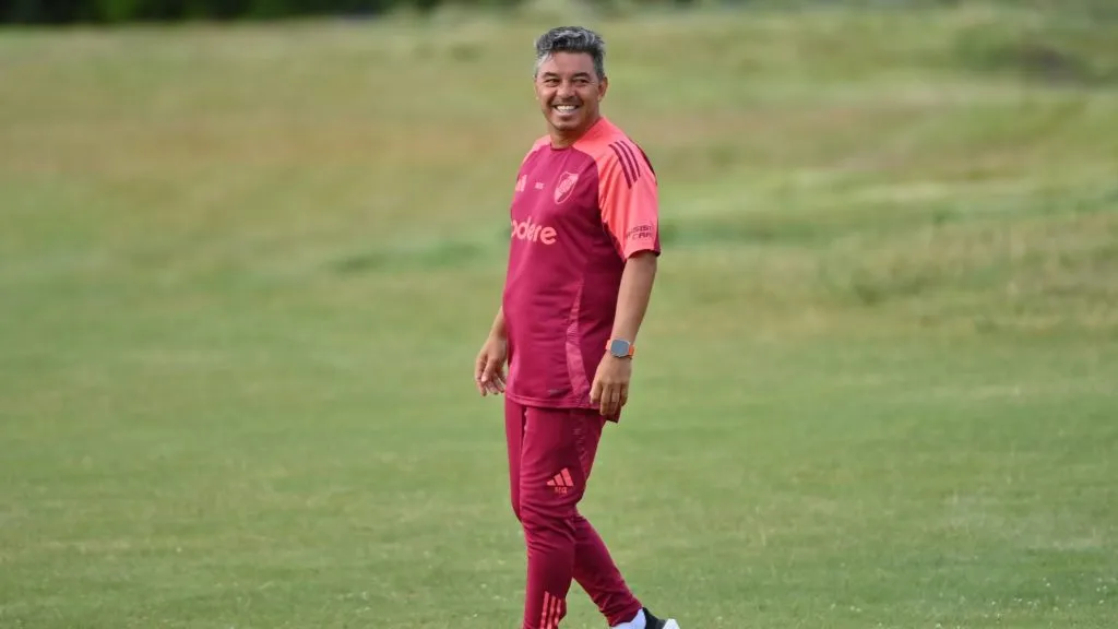 Gallardo y un tremendo momento en el entrenamiento.