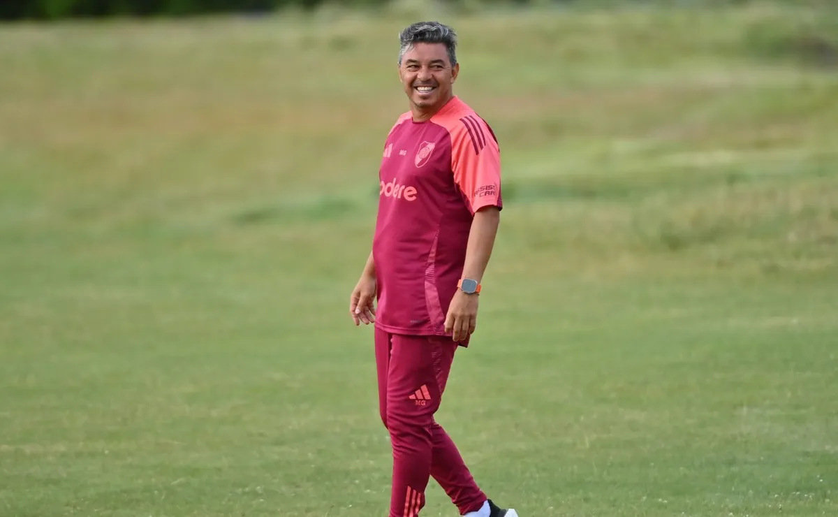 Gallardo y un tremendo momento en el entrenamiento.