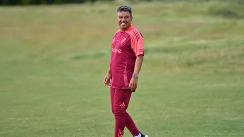 Gallardo y un tremendo momento en el entrenamiento.