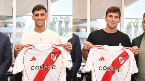 Matías Rojas y Gonzalo Tapia, los dos nuevos extranjeros de River.