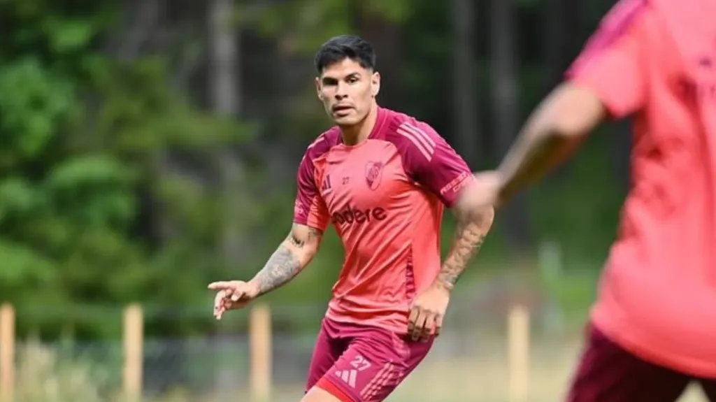 Agustín Sant'Anna sigue de licencia: cuándo se reincorporará a la pretemporada de River