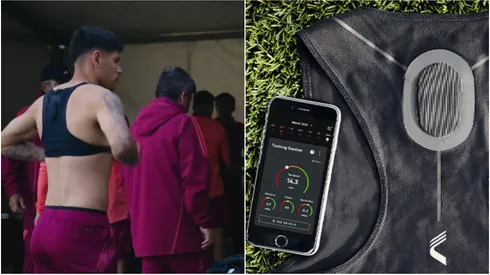 Los chalecos GPS que usan los futbolistas de élite guardan información clave del rendimiento.