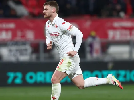 Lo quiso Gallardo para River: Lucas Beltrán convirtió en Fiorentina vs. Monza