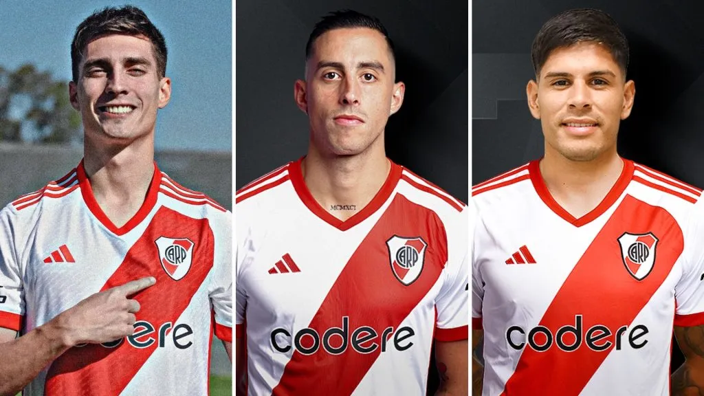 Gattoni, Funes Mori y Sant’Anna son los tres que pueden irse de River pronto.
