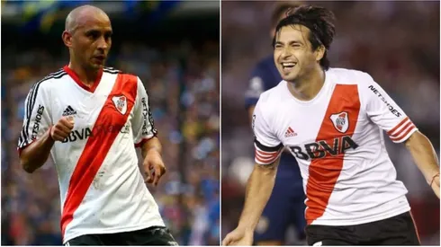 Cristian Ledesma y Leonardo Pisculichi, dos cracks surgidos en Argentinos Juniors que la rompieron en River.