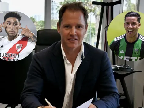 Brito confirmó cuándo llega Montiel y qué falta para cerrar a Driussi