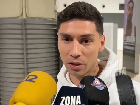 Montiel rompió el silencio y dio sus primeras palabras como refuerzo de River