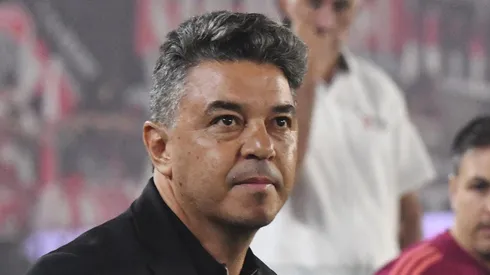 Marcelo Gallardo empieza a pensar el 11 vs. Lanús.