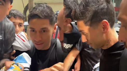 Gonzalo Montiel se hace la revisión con River.