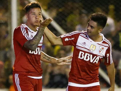 Avisó y cumplió: el día que Driussi le dijo al Pity que volvería a River