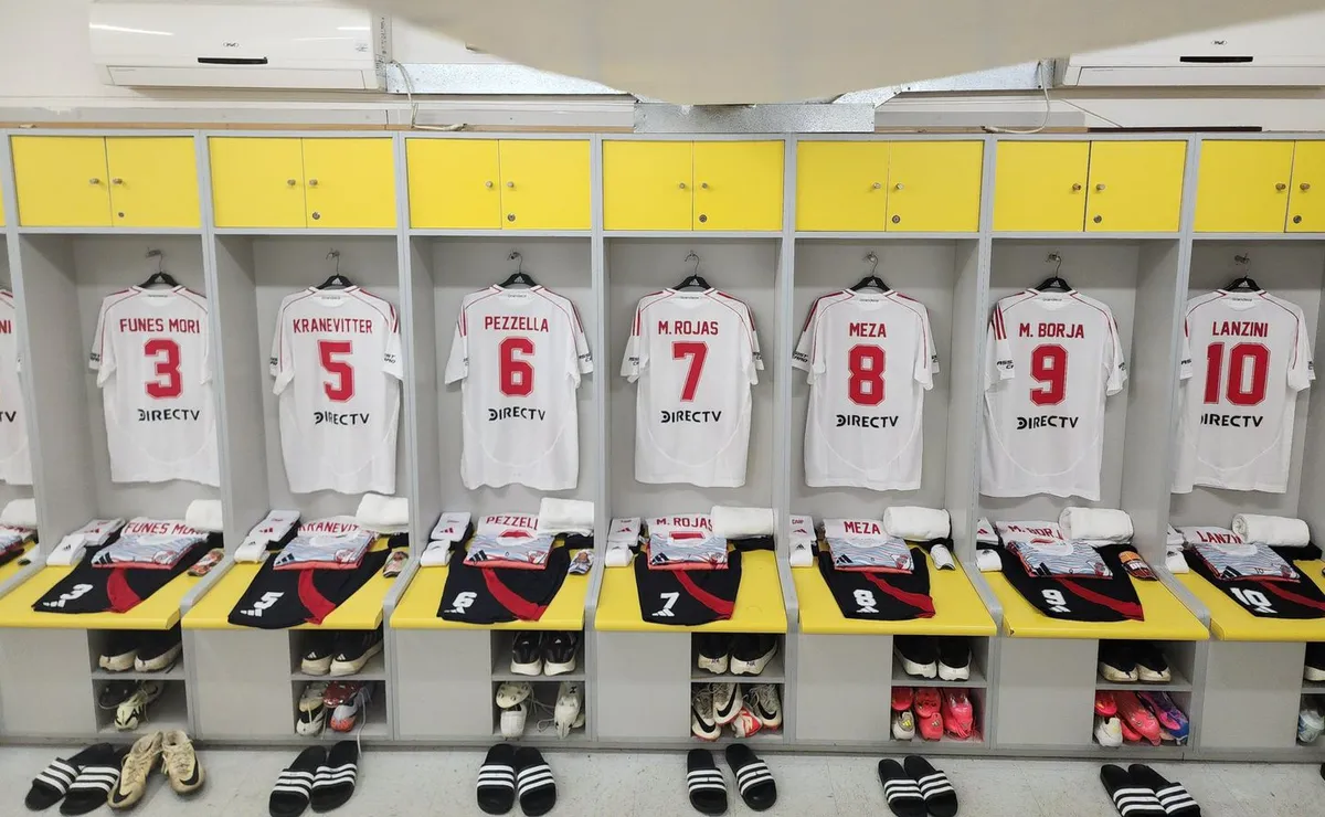 Los números de camiseta libres en River.