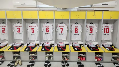 Los números de camiseta libres en River.